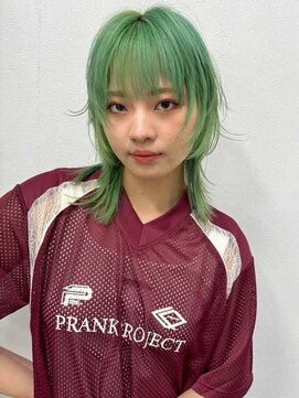 ミンクス渋谷スマートサロン(MINX shibuya smart salon) イメチェン前髪小顔こなれミディ_渋谷/表参道