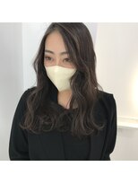 マルフェ 天王寺(marfe)&nbsp;大人グレージュ透明感カラーウェービースタイル