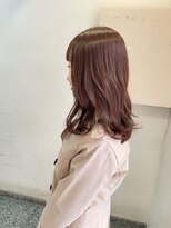 キャンバス バイ ネオリーブ 横浜西口(Canvas by neo.)&nbsp;秋冬カラー レッドブラウン セミロング【miku】