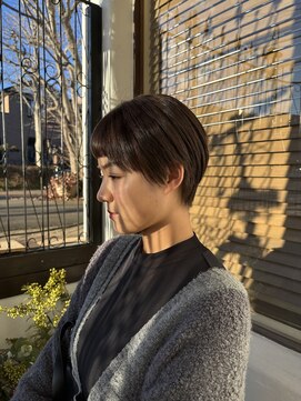 レゴリスヘアークリエイティブブランド(Regolith hair creative brand) ベリーショート/ショートスタイル/ショートヘア/オン眉