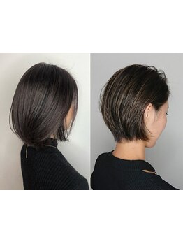 360度完璧な美シルエットが実現！熟練Stylistの技が詰まった上品×大人可愛いショートで美人度UP♪
