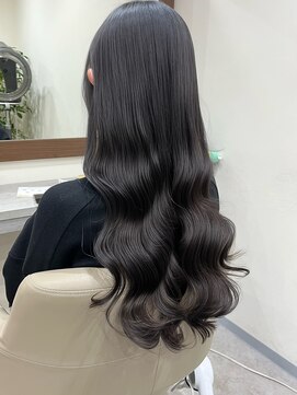 アミー 駒澤(Ammy komazawa) 銀座店1番人気メニュー「韓国風コテ巻き風パーマ」