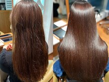 TJ天気予報 3mm 尾西店の雰囲気（【次世代の髪質改善】水素ストレートで憧れのサラツヤヘアーを）