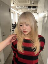 モニカ 原宿店(MONIQA) レイヤーブロンド