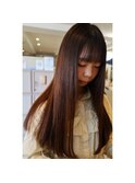 艶髪ストレート