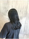 ほんのりブルーのブルーブラック