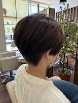 カルムヘアデザイン(Calme hair design)&nbsp;アンブレラカラー　ショートボブ