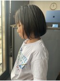 【和歌山美容室】キッズカット+縮毛矯正