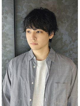 トリッカ 銀座(tricca) シャドウパーマ/ナチュラルパーマ/ショートパーマ/黒髪