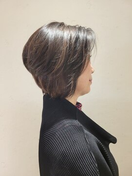 松本平太郎美容室 国立店 40代50代60代×グラレイヤー×イノアカラー