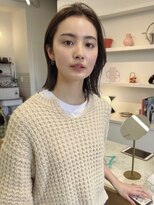 ユー(yew)&nbsp;ミディアムレイヤーカット/ウルフレイヤーカット/顔まわりカット