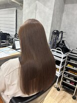 ジュール サウス 新宿南口(Joule South) 【ブリーチ無しダブルカラー】ヘーゼルベージュ【スロウカラー】