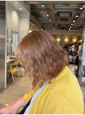 40代50代◎ふんわりショートボブパーマ