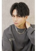 センターパート &nbsp;コンマバング　縦落ちソフトツイスパ