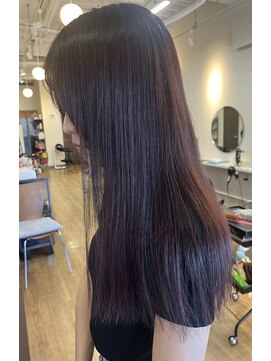 ラック 津田沼(LUCK) イルミナカラー/韓国/ブリーチなしグレージュ/似合わせカット