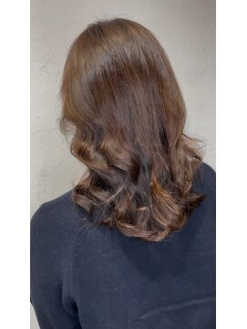 TMJ 熊本/韓国セミロング×コテ巻きパーマ×髪質改善