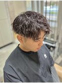 【Labimani】短髪ツイストスパイラルパーマ
