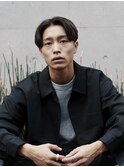 毛流れセンターパート