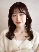 ガーデンヨコハマ(GARDEN YOKOHAMA)&nbsp;ココアブラウン セミロング 大人ガーリー 似合わせカット