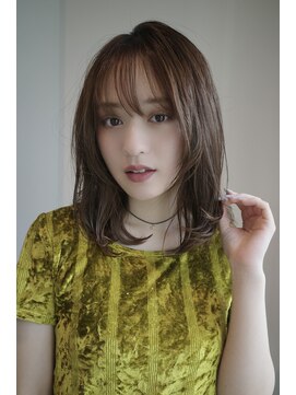 インセプション 銀座(INCEPTION) ミディアムレイヤー・ボブ/絶壁解消/２０代/３０代/長め