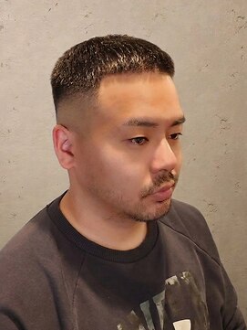 ワンワンオー バーバーショップ 長浜店(@110 BARBER SHOP) クロップスタイル×ハイフェード