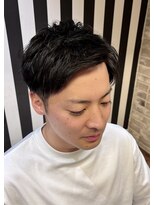 クロワ(croix)&nbsp;アップバング×ツーブロック