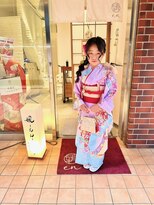 媛(en)&nbsp;七五三★7歳着付けヘアーメイク レンタル着物