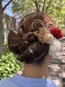 ヘアートップス ベイタウン店 成人式ヘアアレンジ
