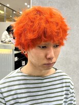 オゼル(OZEL) men's/MEN'S/メンズカット/メンズパーマ/郡山/オレンジカラー