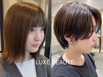 ティー リュクスボーテ(T LUXE BEAUTE)の写真/お客様のお悩みに合わせてご提案。伸びてきても扱いやすい再現性の高いスタイルで、ご自宅でも簡単セット◎