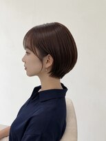 ウィールール 札幌店(WE RULE)&nbsp;20代30代40代 横顔美人な大人ショートボブ 艶ブラウン