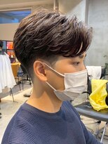 エリマ 調布(elima)&nbsp;調布メンズパーマフェザーパーマシャドウパーマセンターパート
