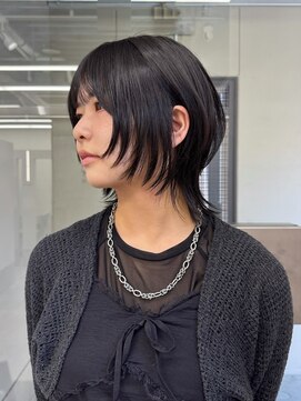 ゴートゥデイ 福岡大名Bellus店(GO TODAY) ショートウルフ/ウルフカット/ウルフレイヤー/ショートカット