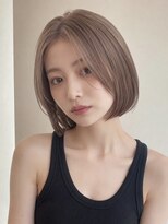 ベル 新宿(Belle)&nbsp;ショートボブレイヤーボブ大人ショートヘアミルクティーベージュ