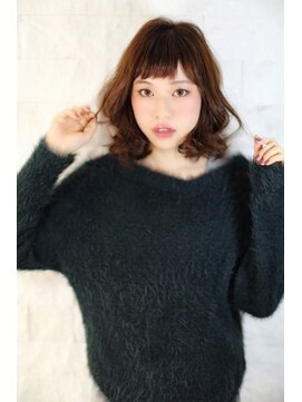 アース コアフュールボーテ 松本庄内店(EARTH coiffure beaute) 色っぽミディ