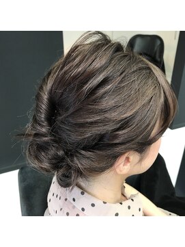 ヘアメイク アフェクト(hair make afe'cto) UPスタイル
