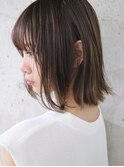 切りっぱなしBOB ハイライトパールベージュ