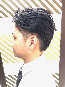 バーバーバー 都賀(BARBER-BAR) オールバックツーブロック