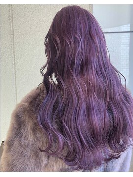 ラべリー 池袋(LOVELEY) ラベンダー系　ヘアカラー　【池袋】