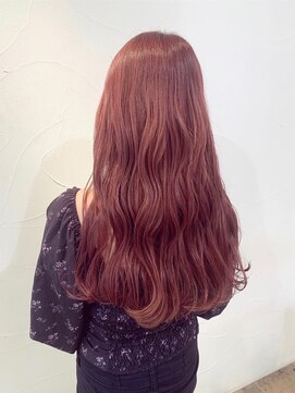 マーブルトウキョウネオリーブ(marbles tokyo neolive) マーブル三軒茶屋☆韓国風ヘア/ブリーチでベリーピンク☆