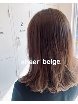 デジーヴュー(desir beaux) sheer beige