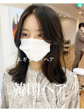 ノラキチジョウジ(NORA KICHIJOJI) #プリカール#韓国ヘア#ヨシンモリ#エギョモリ#オルチャン