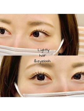 ライトリー 川口(Lightly) ダメージレスまつ毛パーマ[Lightly hair & eyelash 川口]