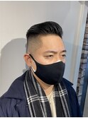 日本橋フェードスリックバック　外国人の髪型大人　似合う顔立ち