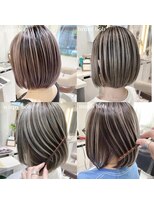 アッシュ 大宮店(Ash)&nbsp;ボブスタイルのバレイヤージュ☆