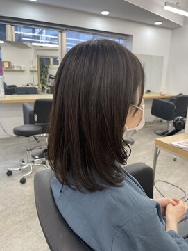 エイト 恵比寿店(EIGHT ebisu) ふんわりミディアムオリーブベージュ