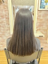 アンレーブ ヘア メイク&nbsp;グレージュ艶感うる艶髪イメチェン