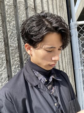 アビールブレ 新潟万代(ABEY LEVRAI) 新潟メンズパーマ　新潟波巻き　新潟波巻きパーマ