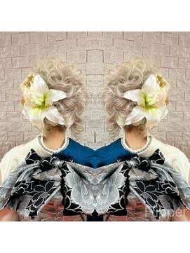 ラパニエ 博多(La panier) 成人式アップスタイル