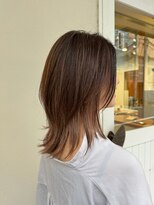 ヘアサロン リーフ(Hair Salon Leaf) レイヤー　ベージュ